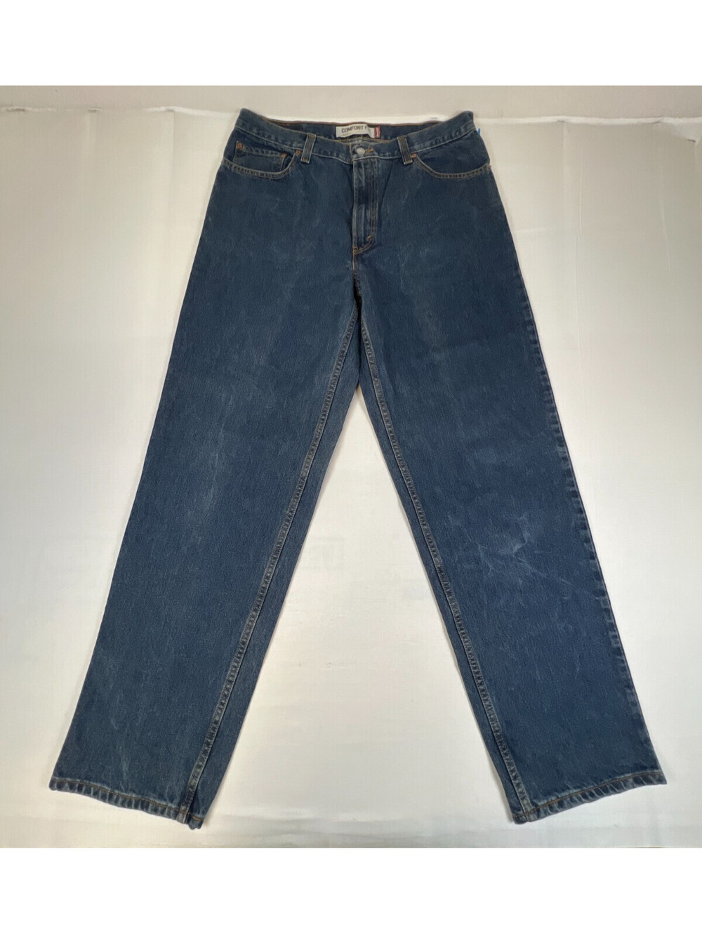 Levi's 560 Mens Jeans 36x34 Comfort Fit Blue Cotton Denim Pants